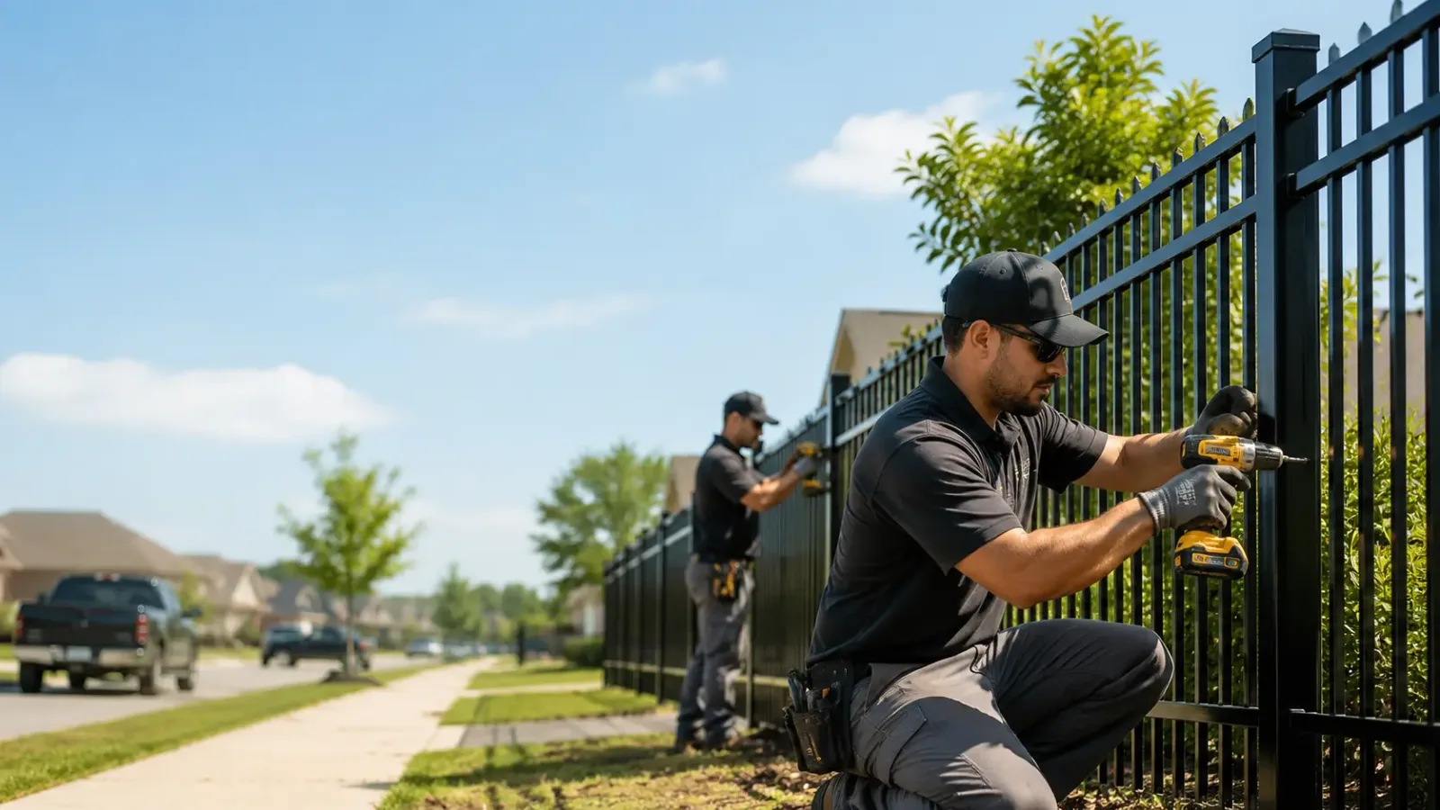 Metal Fence Installation in Knobel, AR